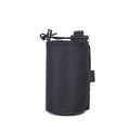 Oxford cloth adjustable heat-holding bottle cover in black or khaki for outdoor sports water bottles