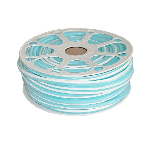 8mm flexible silicone neon light bar in various colours showing 50 metre length for decorative sealing