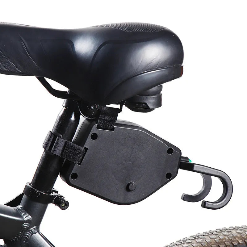 Black plastic and resin bicycle trailer rope for mountain bike and parent-child trailer connections
