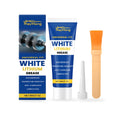 RAYHONG white lithium grease 30g tube with separate applicator brush and tip for automotive and hardware lubrication.