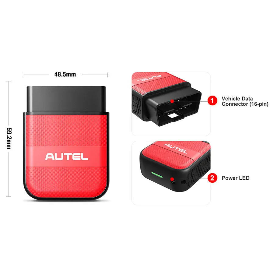 Daotong AP200H red car diagnostic scanner OBD2 code reader