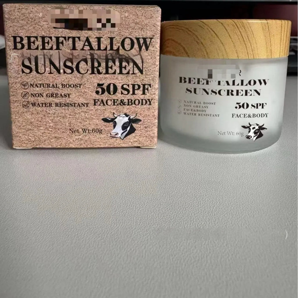 60g tub of beef tallow protective cream for waterproof, non-greasy skin protection.