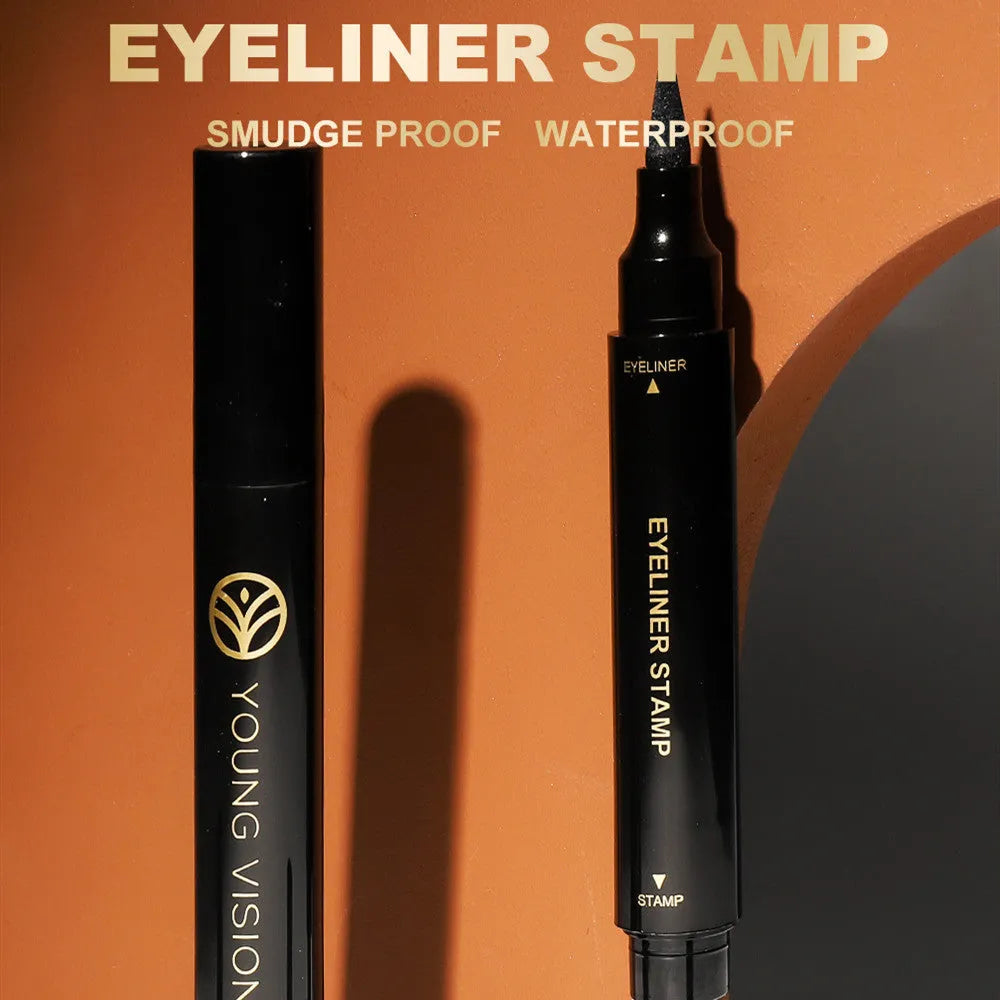 Black and white seal eyeliner 4ml smudge-proof liquid eyeliner with fine tip