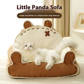 Lesser Panda Kennel bear sofa cat bed with PP cotton filling for warm keeping and cold proof