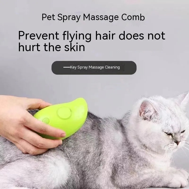20ml wash-free pet essence bottle for dogs and cats with plastic brush and Green or Yellow set option