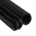 Black rubber sliding door seal strip for Toyota Hiace high roof vans, 5 metre length