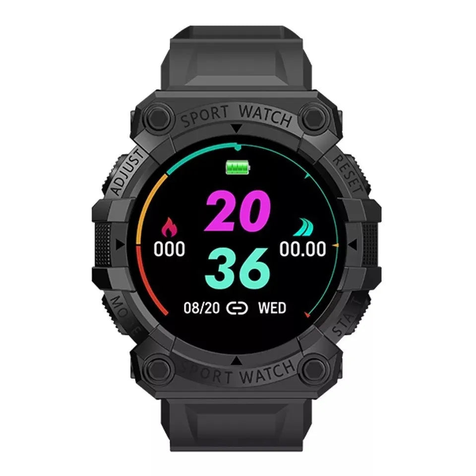 Smart bracelet Bluetooth wearable watch with 1.44 inch touch screen step heart rate monitor on wrist