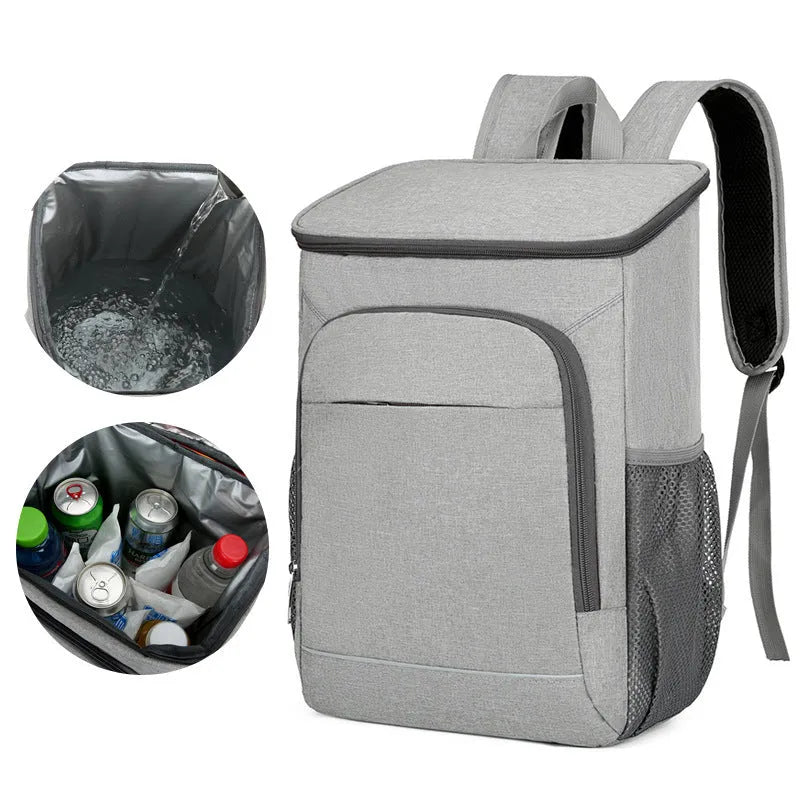 Oxford cloth outdoor backpack with curved shoulder straps and multiple colour options