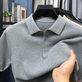 Loose fit cotton short sleeve pullover sweater in multiple colours