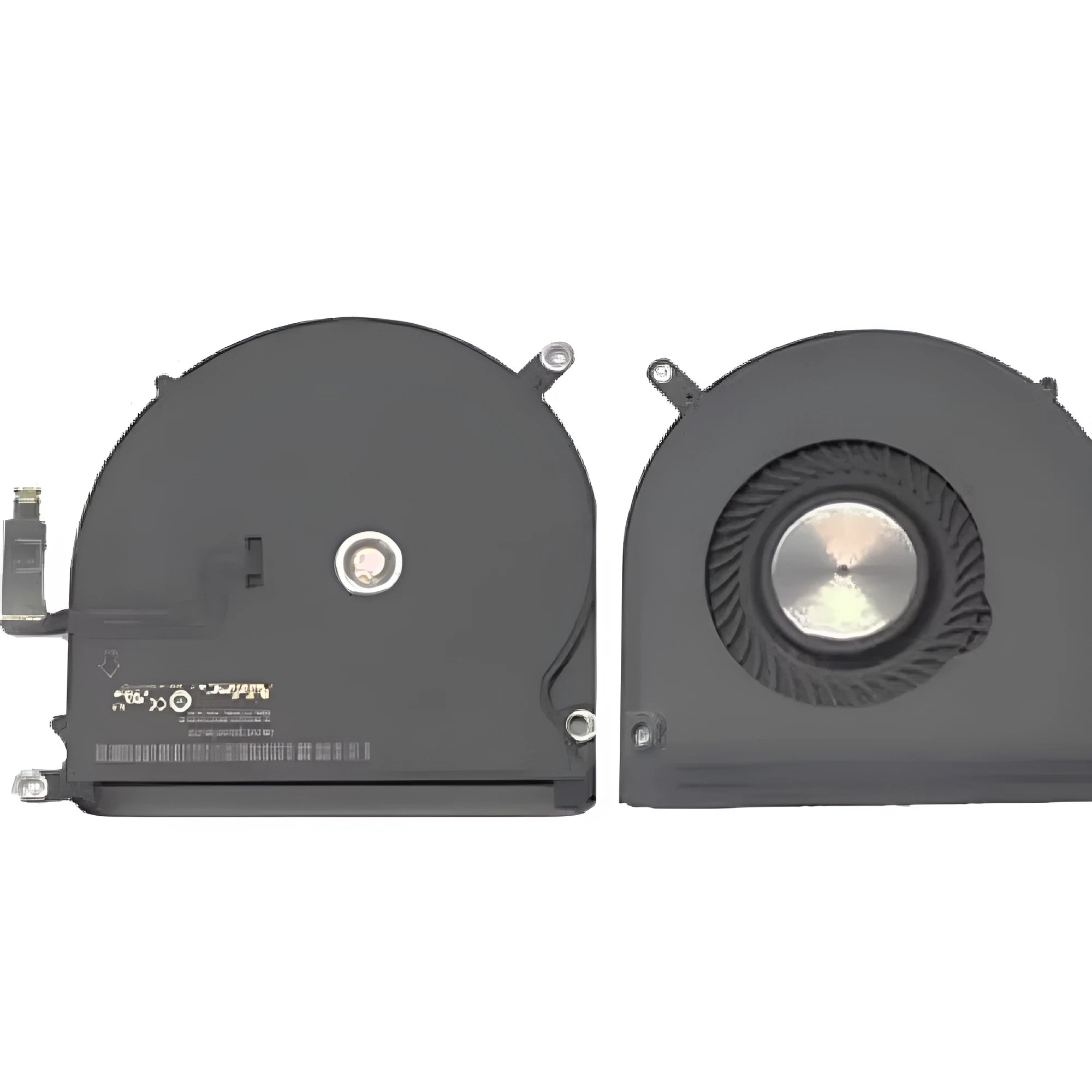 Black internal cooling fan for MacBook Pro A1398 MC975 MC976 13 to 15 inch laptop replacement part