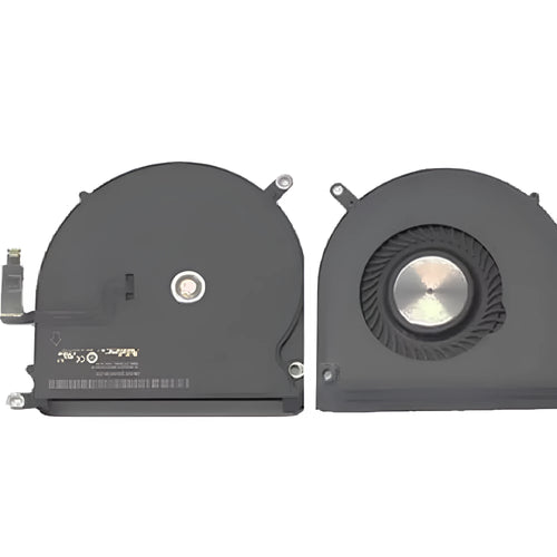 Black internal cooling fan for MacBook Pro A1398 MC975 MC976 13 to 15 inch laptop replacement part