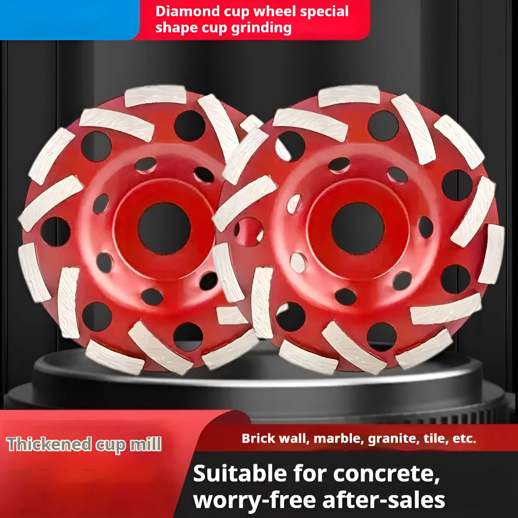 5 inch diamond bowl grinding disc 125mm for concrete marble granite stone processing