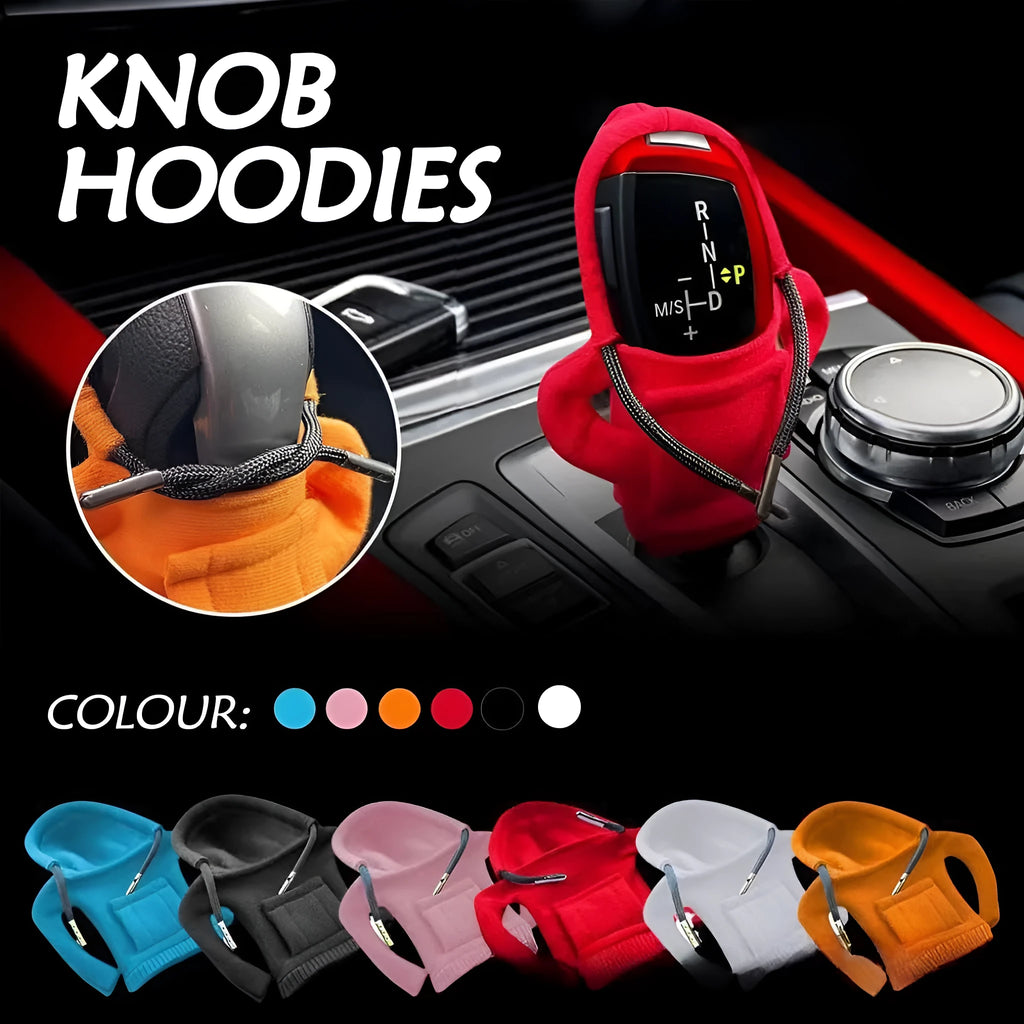 Dutch velvet car gear shift knob cover and handbrake sleeve in multiple colour options.