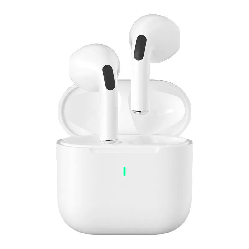 Wireless Bluetooth sports in-ear mini headset in black with charging compartment