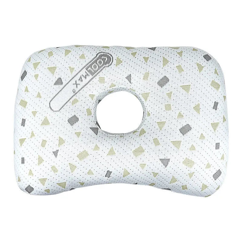 Boer Gray single hole ear pillow with polyester filling for beauty salon facial treatments