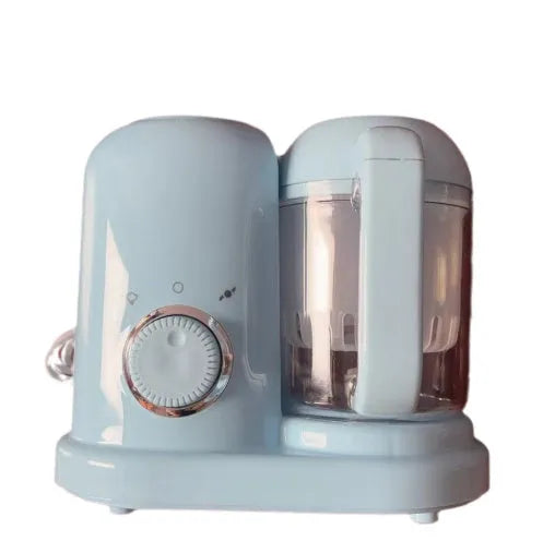 Green baby food processor steamer and blender with 10 litre capacity