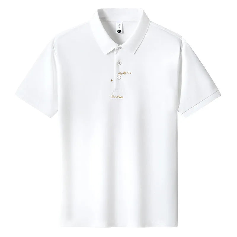 Men's cotton casual t-shirt with printed letters design in six colour options