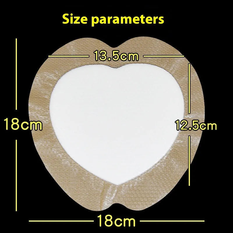 Large skin colour silicone foam medical dressing for bedsore prevention and pressure care