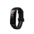 50m waterproof silicone activity tracker bracelet with heart rate and sleep monitoring in black
