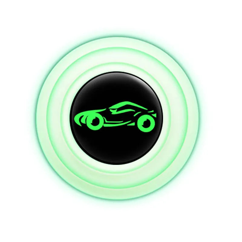 Silicone car door shock absorber pad showing 20mm thickness and self-adhesive backing
