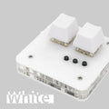 Small USB wired mini keyboard with multimedia keys in black colour option
