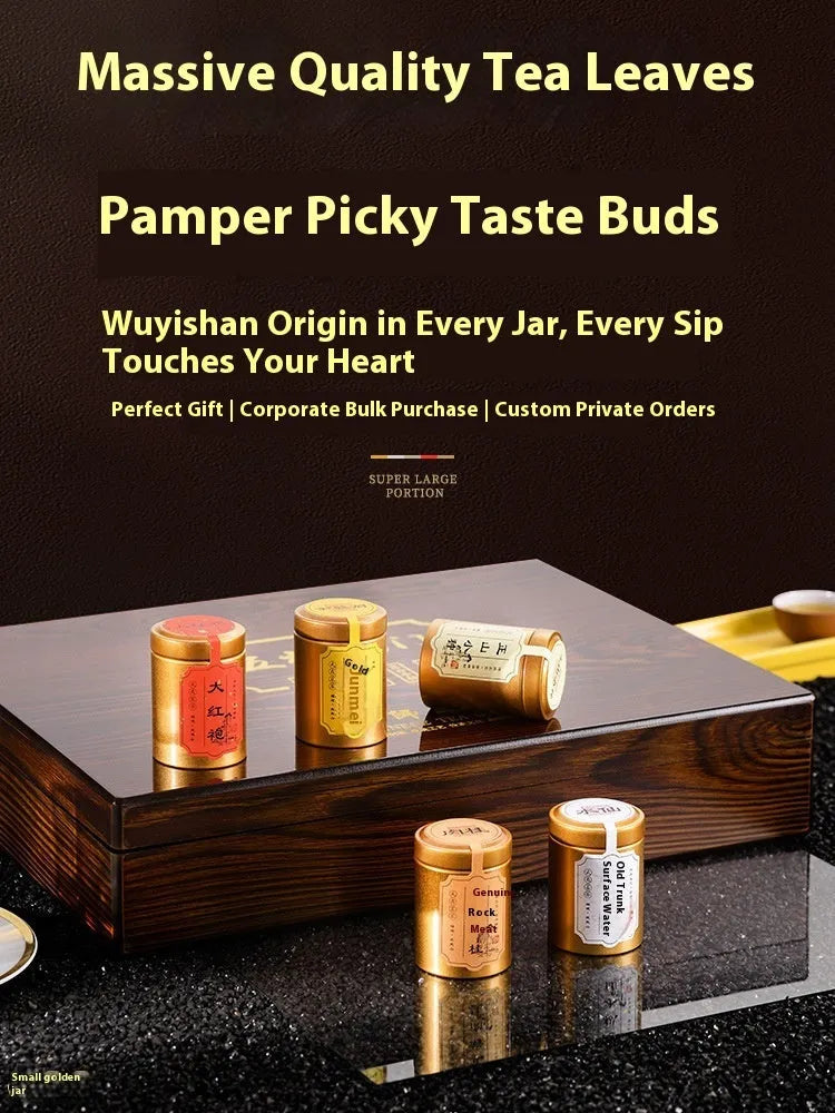 Fragrant Lapsang Souchong Red Tea Gift Box with five combination and White Peony 500g