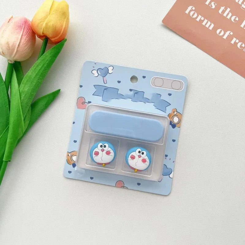 Colourful plastic cartoon magnetic data cable fixer for desktop organisation with magnetic hubs