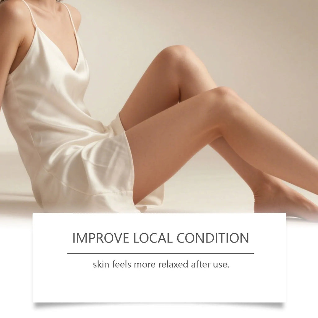 Tube of leg care herbal cream 30g with herbal ingredients list