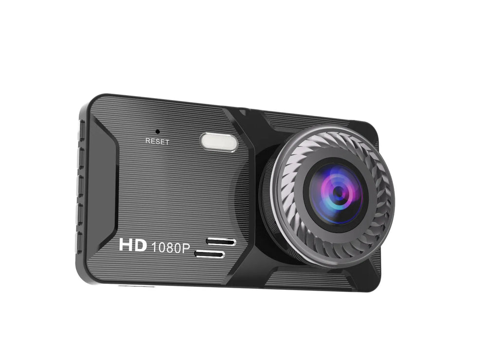 HD night vision 4 inch touch screen car driving recorder with 170 degree lens windscreen mount