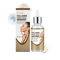 30ml collagen firming care solution bottle measuring 10.3cm tall with 2.8cm square base