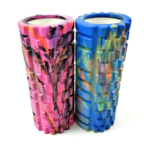 33cm camouflage pattern EVA foam roller for fitness and massage