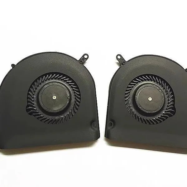 Black internal cooling fan for MacBook Pro A1398 MC975 MC976 13 to 15 inch laptop replacement part