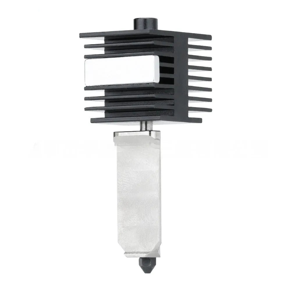 Bambu Lab A1 Mini 3D printer hot end replacement kit with four nozzle sizes and black silicone sleeve
