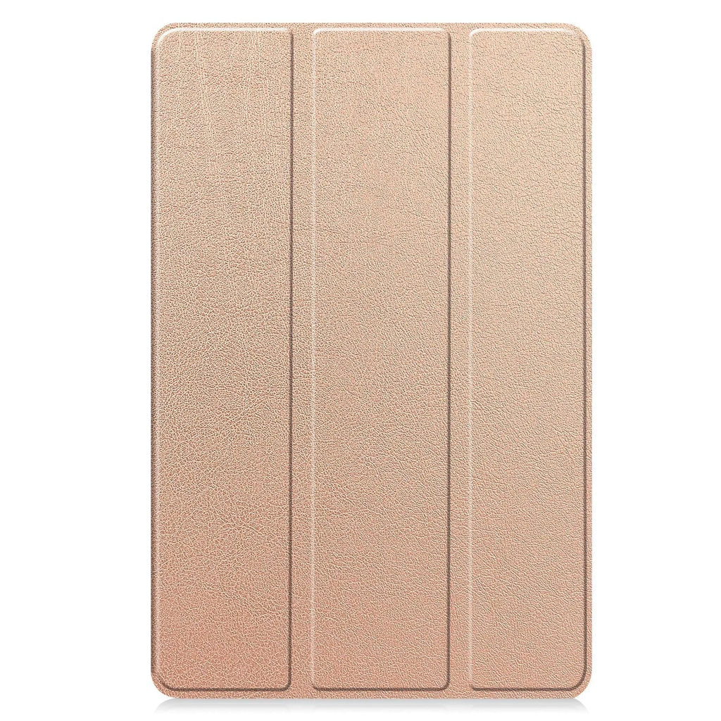 Samsung Galaxy Tab S10 FE Plus 13.1 inch leather protective case in tri-fold stand position