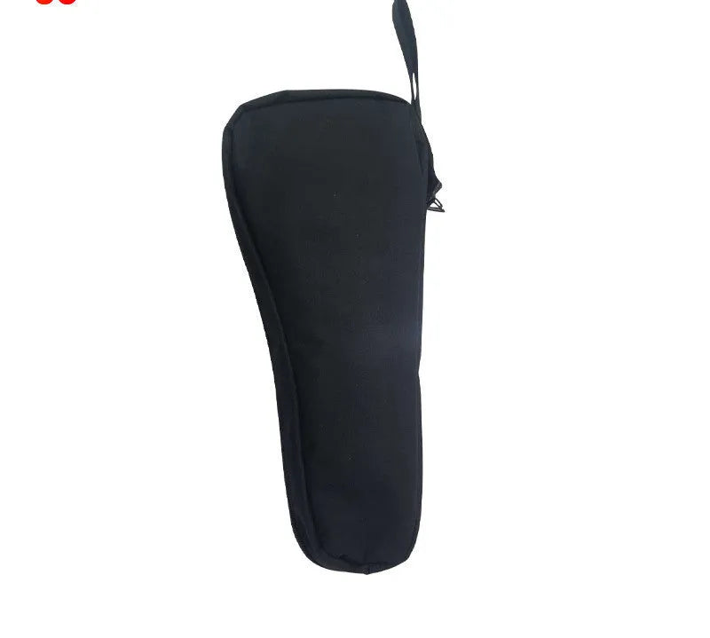 Black cloth storage bag for mobile phone stabilizer accessories and filming components
