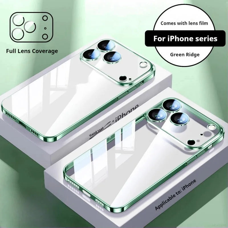Ultra-thin drop-resistant silicone phone case for Apple iPhone 16 Pro Max in titanium black colour