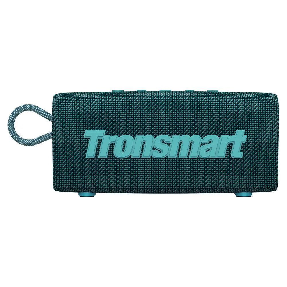 Blue portable outdoor waterproof Bluetooth speaker with 10W power and lithium battery
