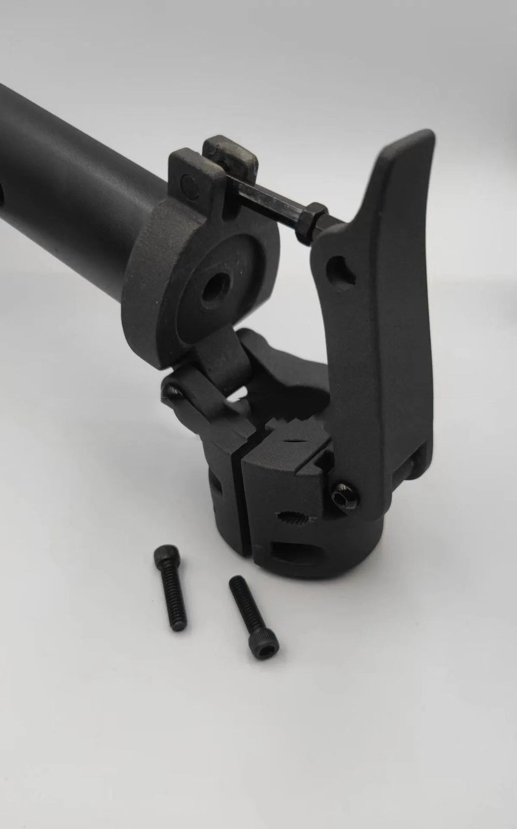 Black folding upright accessory for Nanbo No. 9 electric scooter