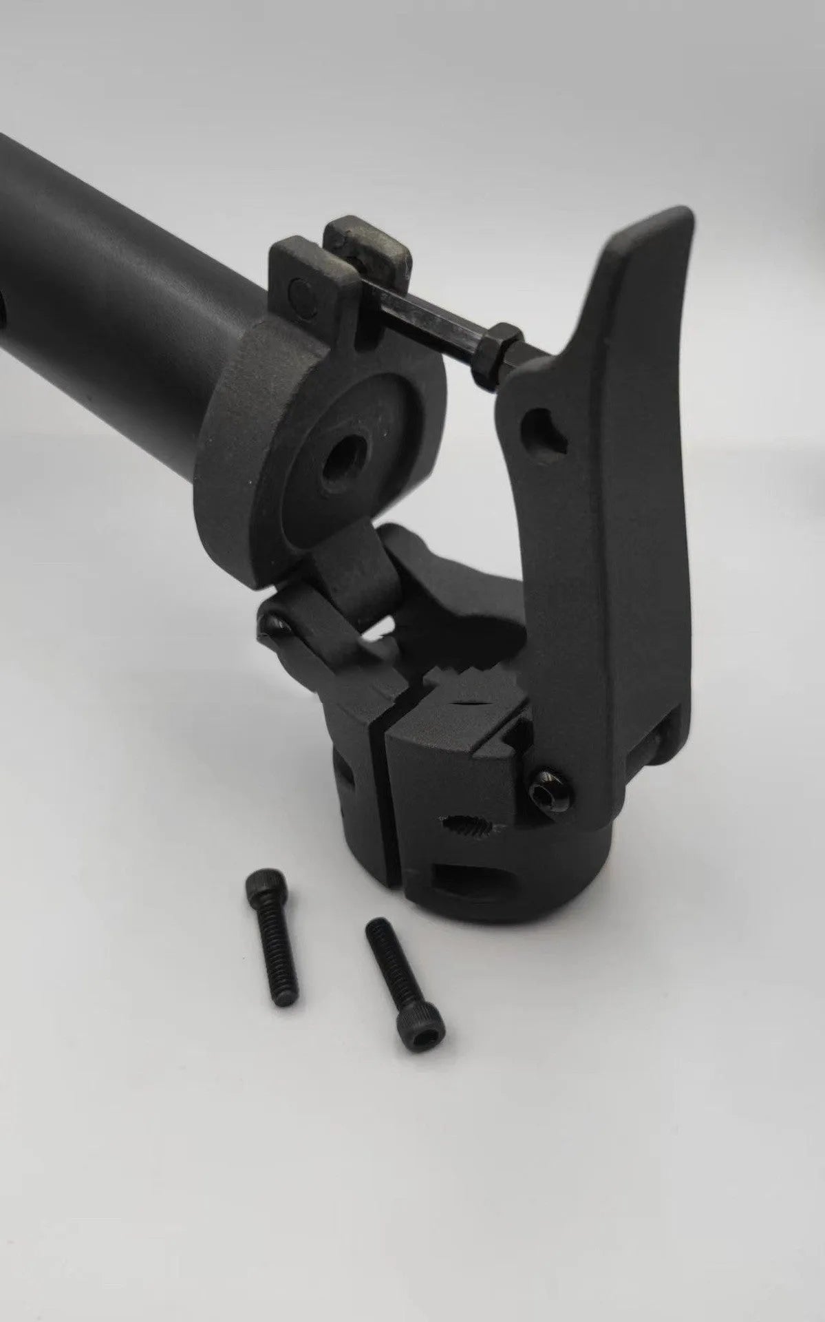 Black folding upright accessory for Nanbo No. 9 electric scooter