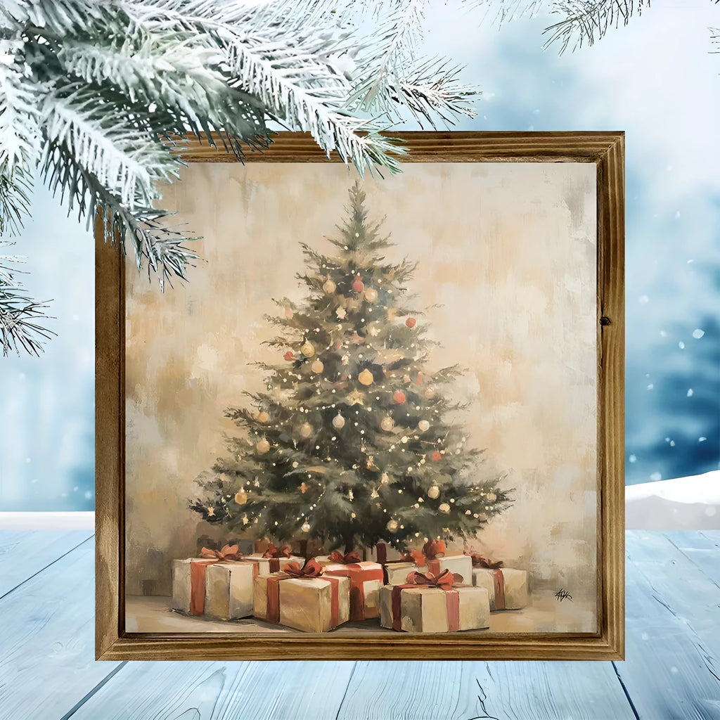 Double-layer pine wooden photo frame, 20x20cm, 5mm thick, modern simplicity style, for home or office.