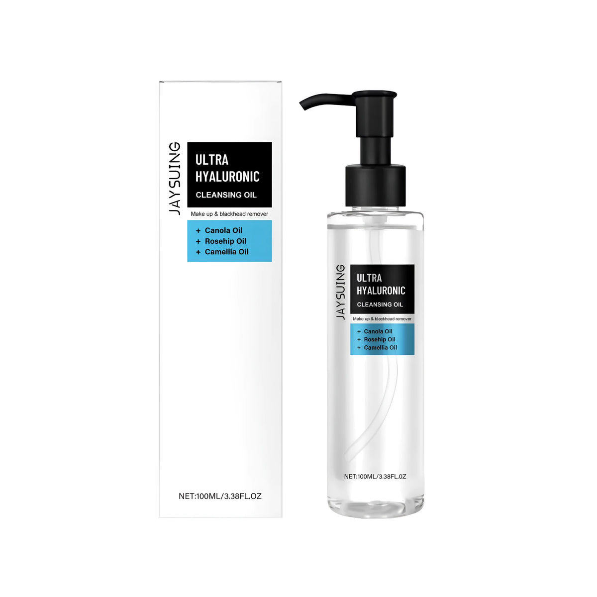 100ml bottle of Hyaluronic Acid Makeup Remover Cleansing Oil